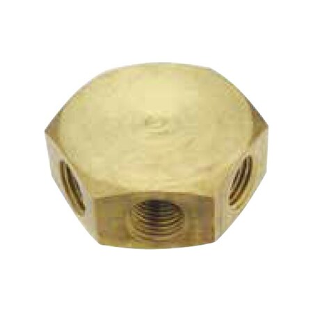 Milton 3/8 in. X 1/4 in. 3-Way Manifold PE41-126